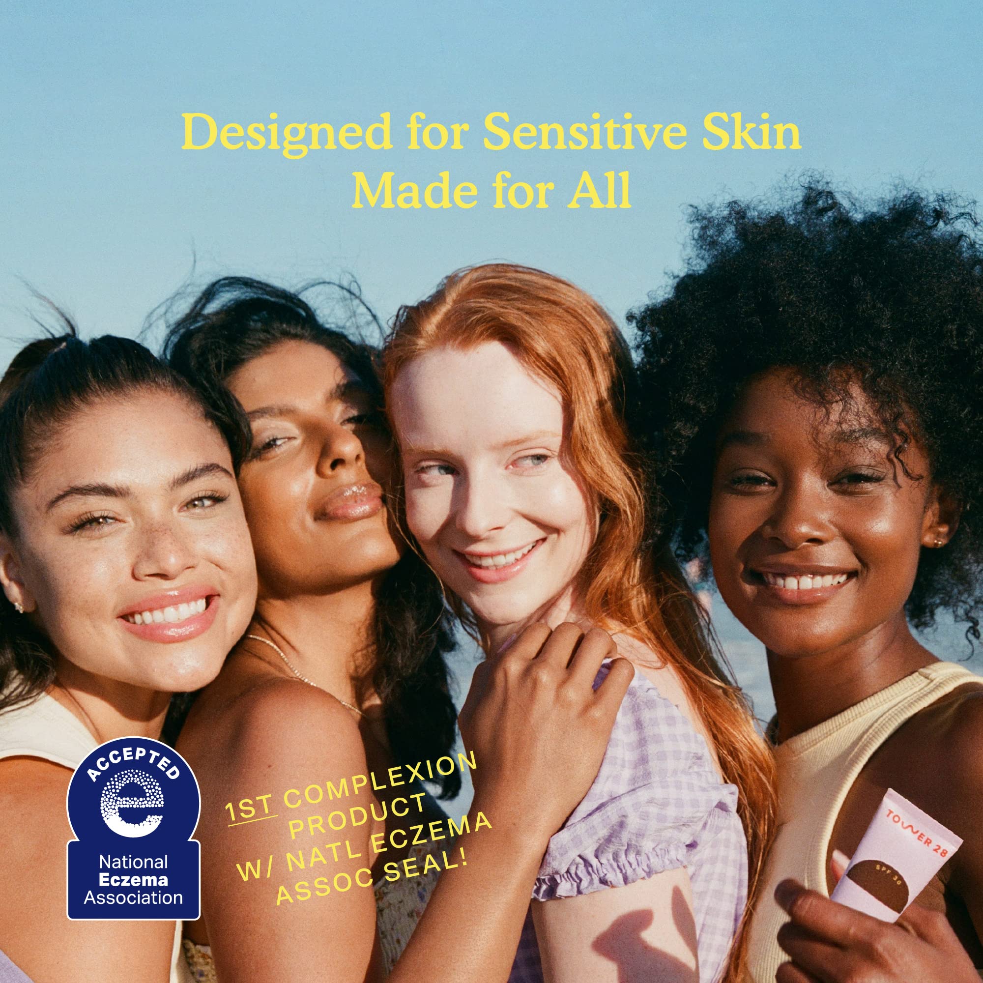 Tower 28 Beauty SunnyDays SPF 30 Tinted Mineral Sunscreen Shade 15, 1 FL OZ & Tower 28 Beauty BeachPlease Cream Blush HAPPY HOUR - Image 8